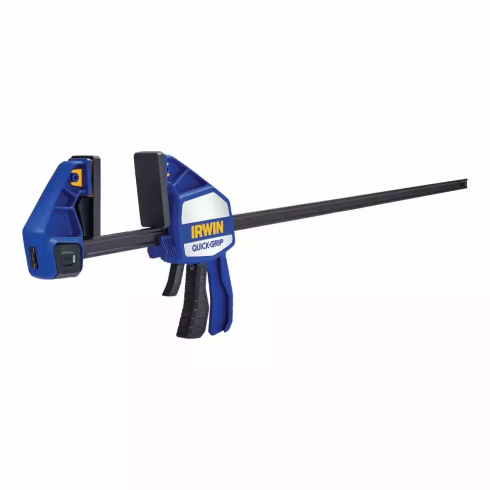 IRWIN Clamps QUICK-GRIP 36-in Heavy-Duty One Handed Bar Clamp 3 IRWIN Clamps QUICK-GRIP 36-in Heavy-Duty One Handed Bar Clamp