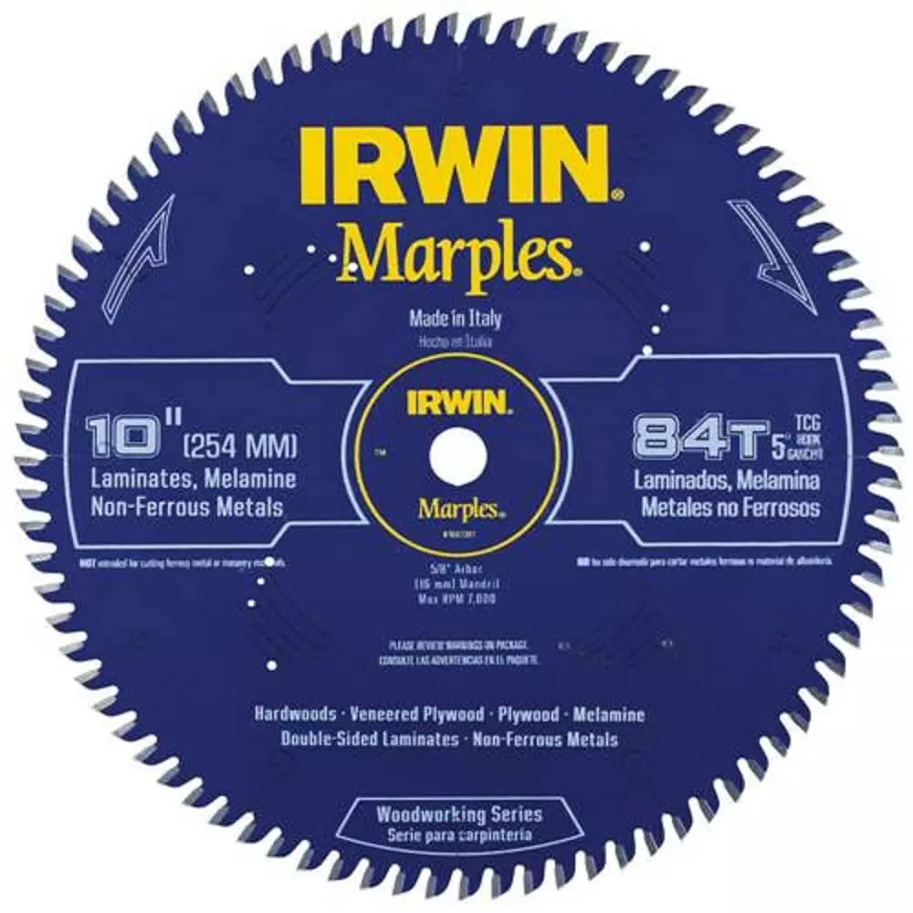 IRWIN Circular Saw Blades Marples 10-in 3 IRWIN Circular Saw Blades Marples 10-in