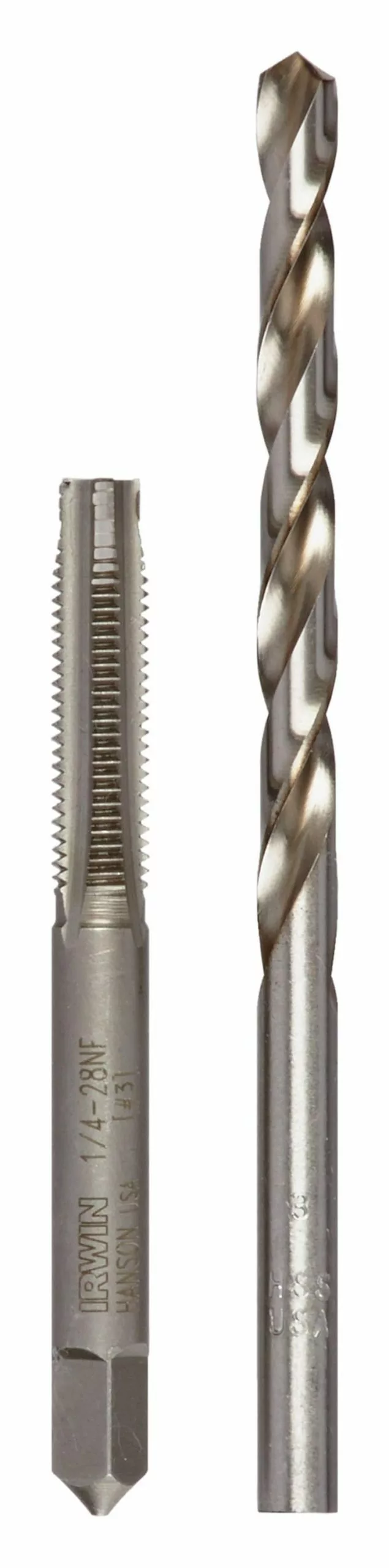 IRWIN Tap & Drill Sets HANSON SAE 2-Pack Tap and Drill Set 3 IRWIN Tap & Drill Sets HANSON SAE 2-Pack Tap and Drill Set