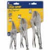 IRWIN Plier Sets VISE-GRIP Original 3-Pack Locking Plier Set -Irwin Sales Shop 04651175
