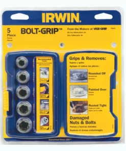 IRWIN Bolt Extractors Bolt-Grip 5-Pack Bolt Extractor Set 6 IRWIN Bolt Extractors Bolt-Grip 5-Pack Bolt Extractor Set -Irwin Sales Shop 05038718