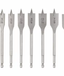 IRWIN Woodboring Drill Bits Classic 14-Piece Assorted Woodboring Spade Drill Bit Set