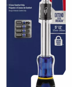 IRWIN Screwdrivers 6-Piece Plastic Handle Magnetic Set Multi-bit Screwdriver Set -Irwin Sales Shop 05482246 scaled