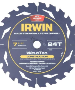 IRWIN Circular Saw Blades Marathon with Weldtec 7-1/4-in 24-Tooth Carbide Circular Saw Blade 10 IRWIN Circular Saw Blades Marathon with Weldtec 7-1/4-in 24-Tooth Carbide Circular Saw Blade -Irwin Sales Shop 07784442