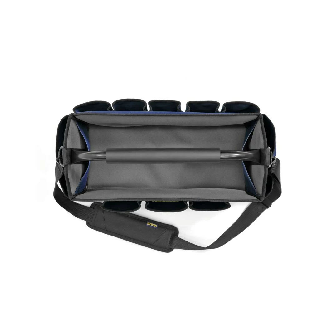 IRWIN Tool Bags Blue/Black Polyester 18-in Tool Tote 4 IRWIN Tool Bags Blue/Black Polyester 18-in Tool Tote - Image 3
