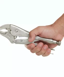 IRWIN VISE-GRIP Original 10-in Curved Jaw Locking with Wire Cutter Pliers -Irwin Sales Shop 08167329
