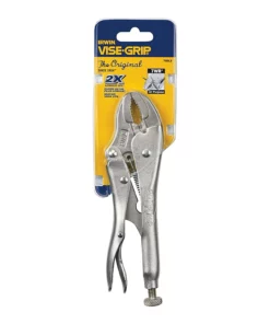 IRWIN VISE-GRIP Original 7-in Curved Jaw Locking with Wire Cutter Pliers -Irwin Sales Shop 08167409