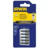 IRWIN Impact Driver Bits 5-Piece 1/4-in x 1-in Square/Robertson Impact Driver Bit -Irwin Sales Shop 08170822