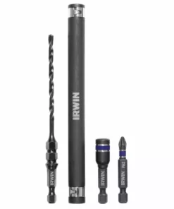 IRWIN Masonry Drill Bits 4-Piece x Masonry Drill Bit Set for Hammer Drill