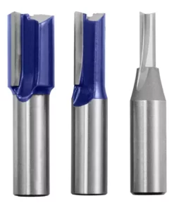 IRWIN Router Bit Sets 3-Piece Carbide-Tipped Router Bit Set