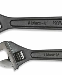 IRWIN Adjustable Wrenches 8-in Black Oxide Adjustable Wrench Set