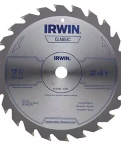 IRWIN Circular Saw Blades Classic 7-1/4-in 24-Tooth Carbide Circular Saw Blade