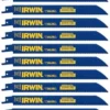 IRWIN Reciprocating Saw Blades 10-Pack Bi-Metal 8-in 18-TPI Metal Cutting Reciprocating Saw Blade 2 IRWIN Reciprocating Saw Blades 10-Pack Bi-Metal 8-in 18-TPI Metal Cutting Reciprocating Saw Blade -Irwin Sales Shop 10032609
