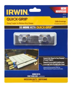 IRWIN Clamp Attachments QUICK-GRIP Medium-Duty Clamp Coupler -Irwin Sales Shop 10391690