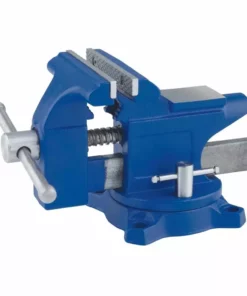 IRWIN Vises 4-1/2-in Cast Iron Light-Duty Workshop Vise
