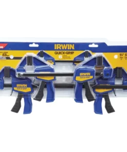 IRWIN Clamps QUICK-GRIP 6-Pack Assorted Light-Duty One Handed Bar Clamp 7 IRWIN Clamps QUICK-GRIP 6-Pack Assorted Light-Duty One Handed Bar Clamp -Irwin Sales Shop 10483928