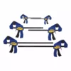 IRWIN Clamps QUICK-GRIP 6-Pack Assorted Light-Duty One Handed Bar Clamp -Irwin Sales Shop 10483929