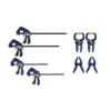 IRWIN Clamps QUICK-GRIP 8-Pack Assorted Assorted Clamp Set Clamp -Irwin Sales Shop 11551072