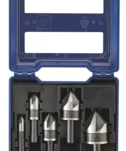 IRWIN Twist Drill Bits 5-Piece Assorted x Set Black Oxide Coated Hss Twist Drill Bit Set