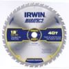 IRWIN Circular Saw Blades Marathon 12-in 40-Tooth Carbide Miter/Table Saw Blade -Irwin Sales Shop 16276847