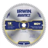 IRWIN Circular Saw Blades Marathon 12-in 80-Tooth Carbide Miter/Table Saw Blade -Irwin Sales Shop 16392159