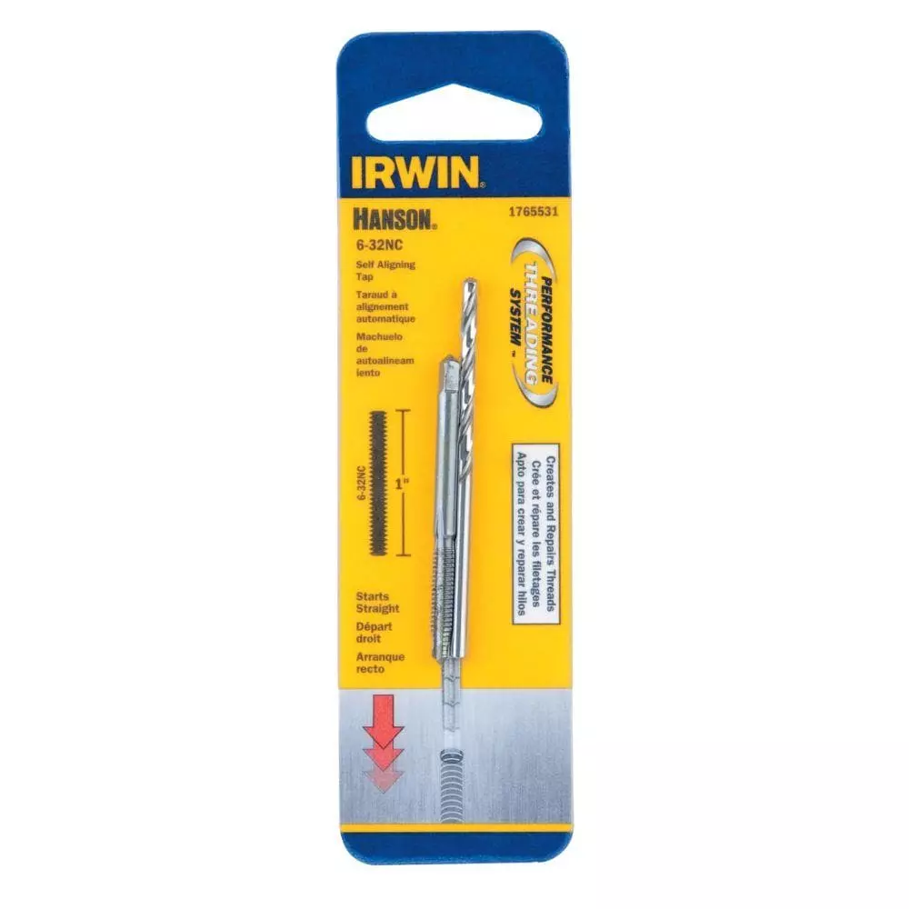 IRWIN Tap & Drill Sets Hanson 2-Pack SAE Tap and Drill Set 3 IRWIN Tap & Drill Sets Hanson 2-Pack SAE Tap and Drill Set