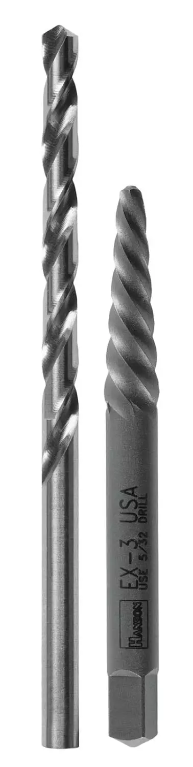 IRWIN Screw Extractors & Sets Hanson Ex-3 Screw Extractor and 5/32 In Bit Combo 3 IRWIN Screw Extractors & Sets Hanson Ex-3 Screw Extractor and 5/32 In Bit Combo