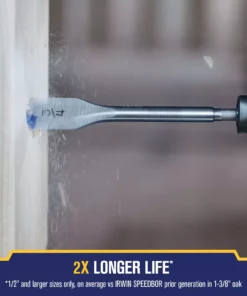 IRWIN Woodboring Drill Bits Standard Length 5/8-in Woodboring Spade Drill Bit -Irwin Sales Shop 17486752