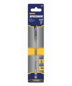 IRWIN Woodboring Drill Bits Standard length 5/16-in Woodboring Spade Drill Bit
