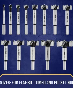 IRWIN Woodboring Drill Bits Marples 14-Piece 3/8-in Woodboring Forstner Drill Bit Set -Irwin Sales Shop 17683985