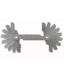 IRWIN Standard (SAE) Thread Gauges 18 Leaf Thread -Gauge