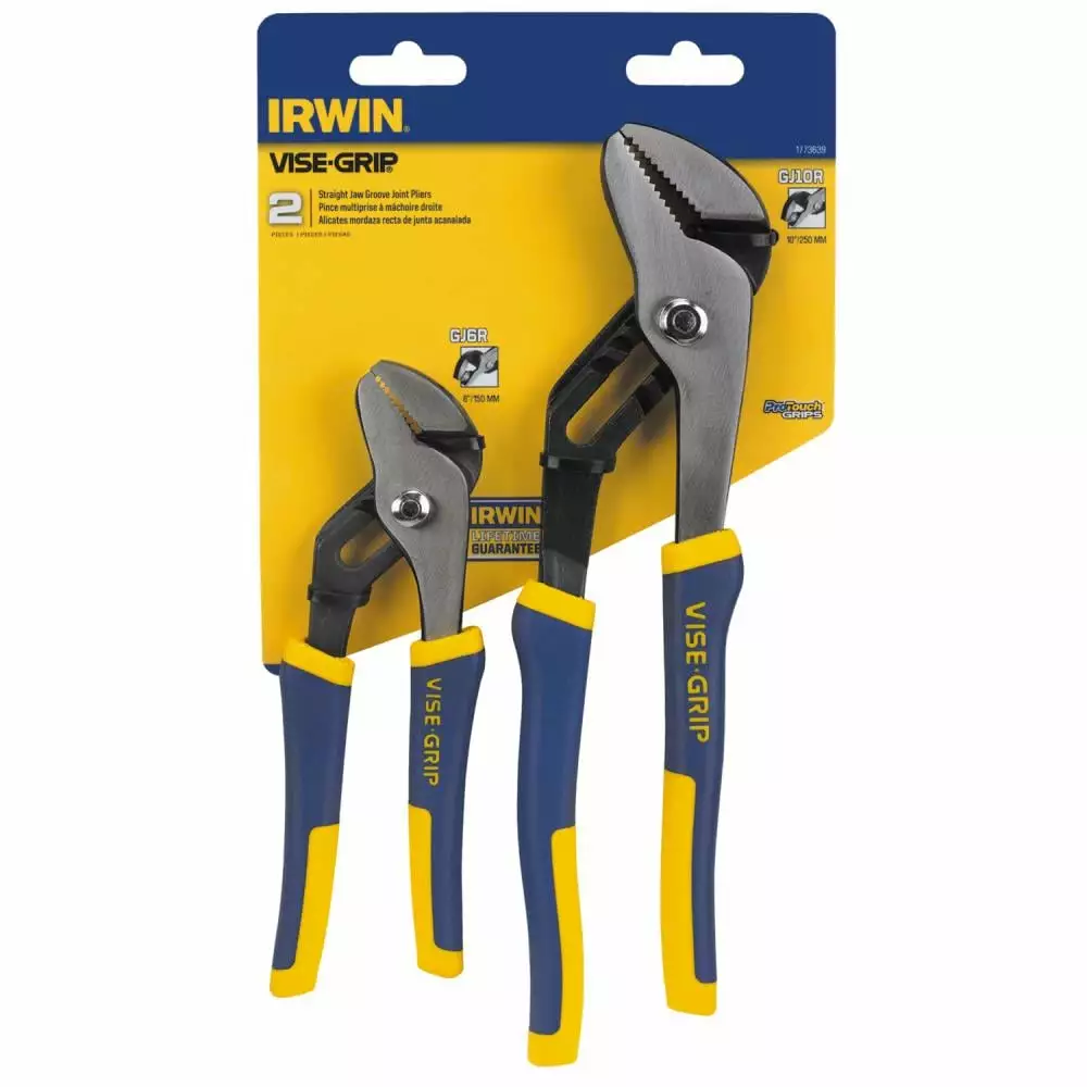 IRWIN Plier Sets VISE-GRIP 2-Pack Tongue & Groove Plier Set 3 IRWIN Plier Sets VISE-GRIP 2-Pack Tongue & Groove Plier Set