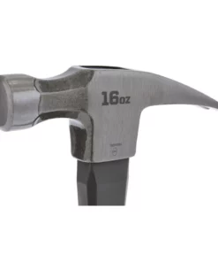 IRWIN Hammers 16-oz Smooth Face Steel Head Fiberglass Framing Hammer -Irwin Sales Shop 18258729