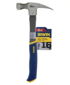 IRWIN Hammers 16-oz Smooth Face Steel Head Fiberglass Framing Hammer -Irwin Sales Shop 18258739