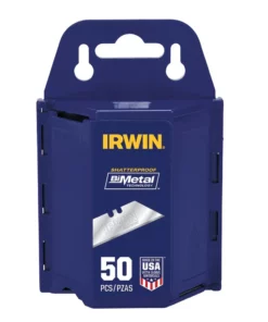 IRWIN Replacement Utility Blades Carbon Steel 3/4-in Utility Razor Blade(50-Pack)