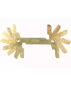 IRWIN Metric Thread Gauges 16 Leaf Metric Thread -Gauge