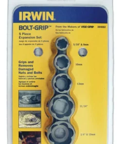 IRWIN Bolt Extractors IRWIN Bolt-Grip 5-PC Upgrade Set 9 IRWIN Bolt Extractors IRWIN Bolt-Grip 5-PC Upgrade Set -Irwin Sales Shop 18258853
