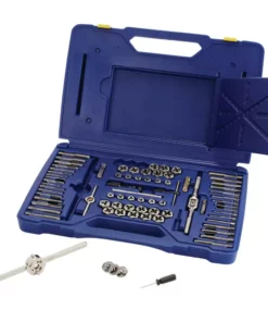 IRWIN Tap & Die Sets Tap and Die 76PC Set Combo Hex -Irwin Sales Shop 18258863