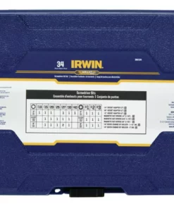 IRWIN Impact Driver Bits Impact 34-Piece Impact Driver Bit Set -Irwin Sales Shop 18258886