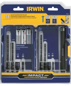 IRWIN Masonry Drill Bits 9-Piece x Set Carbide Masonry Drill Bit Set for Rotary Drill/Impact Driver 7 IRWIN Masonry Drill Bits 9-Piece x Set Carbide Masonry Drill Bit Set for Rotary Drill/Impact Driver -Irwin Sales Shop 18258905