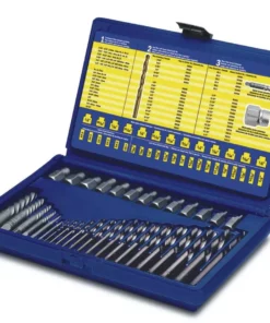 IRWIN Screw Extractors & Sets Extractor and DRL Bit 35PC Set