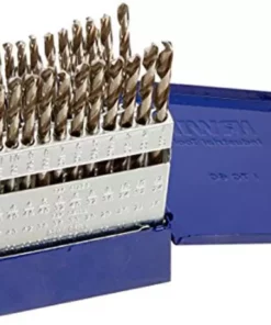 IRWIN Twist Drill Bits 60-Piece Assorted x Set High-speed Steel Twist Drill Bit Set