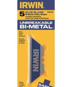 IRWIN Replacement Utility Blades Bi-Metal3/4-in Utility Razor Blade(5-Pack)