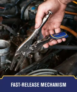 IRWIN VISE-GRIP Fast Release 9-in Long Nose Locking Pliers with Wire Cutter 16 IRWIN VISE-GRIP Fast Release 9-in Long Nose Locking Pliers with Wire Cutter -Irwin Sales Shop 18313242