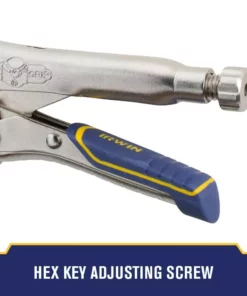 IRWIN VISE-GRIP Reduced Hand Span Fast Release 11-in Welding C-clamp Locking Pliers -Irwin Sales Shop 18313676
