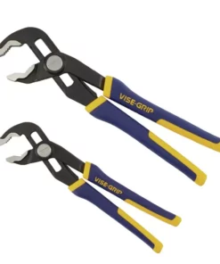 IRWIN Plier Sets VISE-GRIP GrooveLock 2-Pack Tongue & Groove Plier Set 22 IRWIN Plier Sets VISE-GRIP GrooveLock 2-Pack Tongue & Groove Plier Set -Irwin Sales Shop 40776053