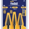 IRWIN Step Drill Bits Unibit 3PC STP BT Set #1 #4 #4 -Irwin Sales Shop 42172851