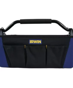 IRWIN Tool Bags Blue/Black Polyester 18-in Tool Tote