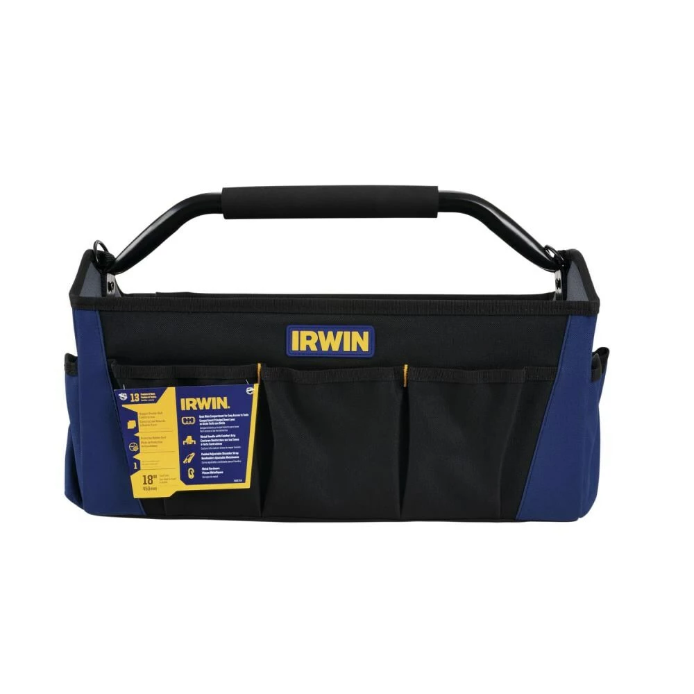 IRWIN Tool Bags Blue/Black Polyester 18-in Tool Tote 3 IRWIN Tool Bags Blue/Black Polyester 18-in Tool Tote - Image 2