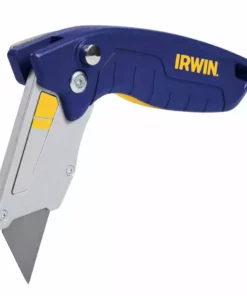 IRWIN Utility Knives Pro flip 1-Blade Folding Utility Knife with On Tool Blade Storage -Irwin Sales Shop 42360499